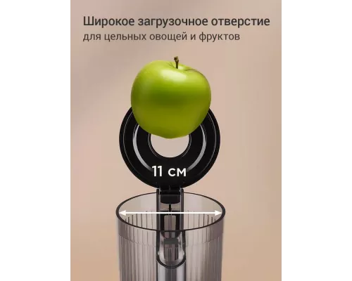 Соковыжималка REDMOND J 1408 черный/сталь