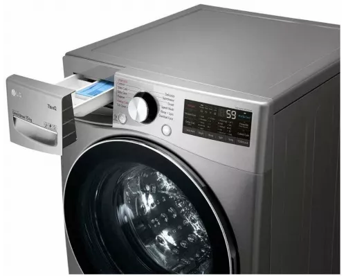 Стиральная машина LG F0L9DYP2S серый