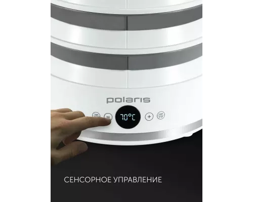 Сушилка для овощей и фруктов POLARIS PFD 2808V белый