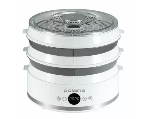 Сушилка для овощей и фруктов POLARIS PFD 2808V белый