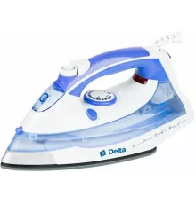 Утюг Delta DL-711 белый/фиолетовый