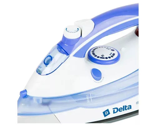 Утюг Delta DL-711 белый/фиолетовый