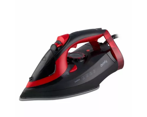Утюг Domfy DSC-EI502 черный/красный