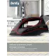 Утюг Domfy DSC-EI606 черный/красный