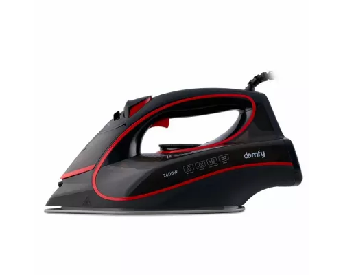 Утюг Domfy DSC-EI606 черный/красный