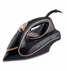 Утюг Domfy DSC-EI901 черный/золотистый