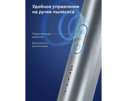 Вертикальный пылесос BQ VCA1003W серый