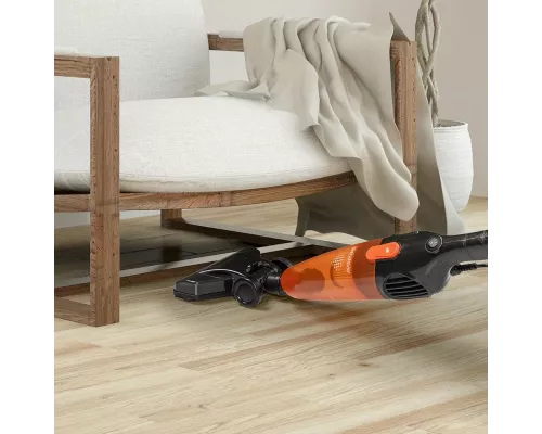 Вертикальный пылесос Endever SkyClean VC-277 темно-серый/оранжевый