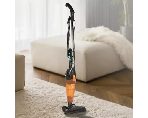 Вертикальный пылесос Endever SkyClean VC-277 темно-серый/оранжевый