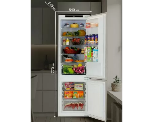 Встраиваемый холодильик SCANDILUX RBI238T