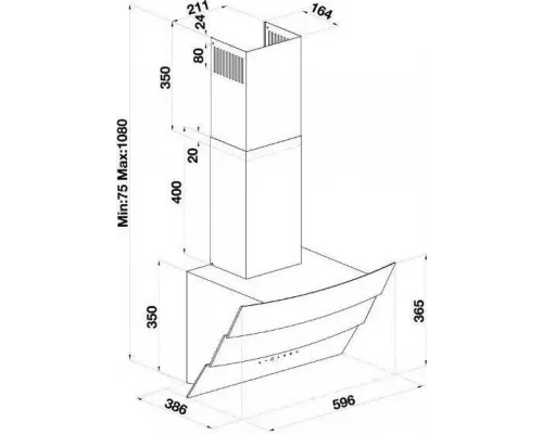 Вытяжка Beko HCA62640W