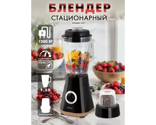Блендер ENDEVER SIGMA-207 черный