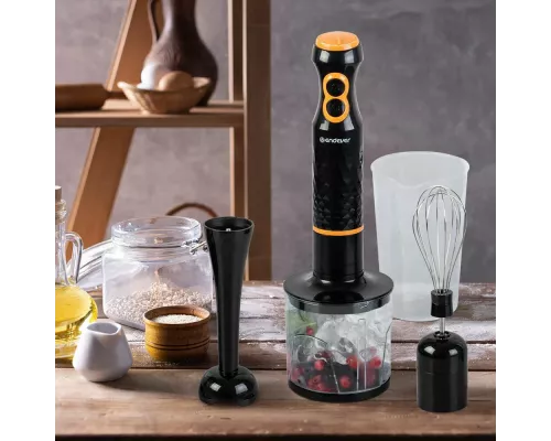 Блендер Endever Sigma-86 черный/оранжевый