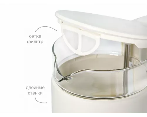 Чайник Oursson KE1732W/IV слоновая кость