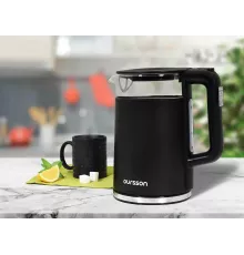 Чайник Oursson KE1733WD/BL черный