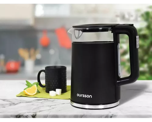 Чайник Oursson KE1733WD/BL черный