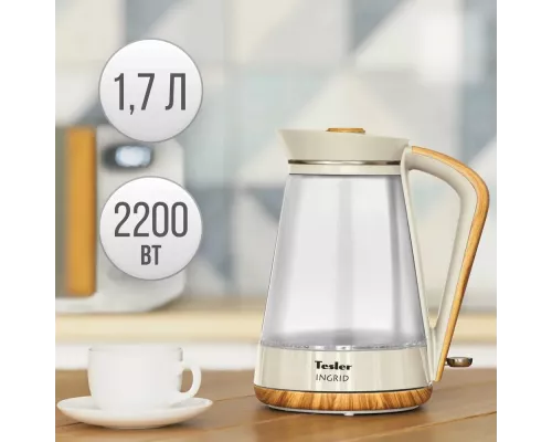 Чайник TESLER KT-1750 BEIGE