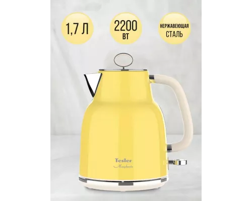 Чайник TESLER KT-1760 YELLOW