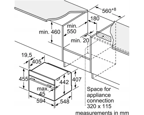 Духовой шкаф BOSCH CSG7364B1