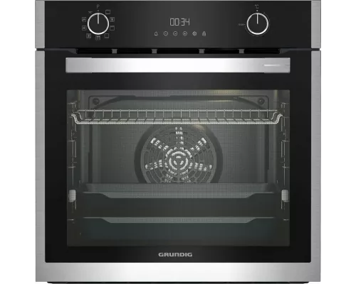 Духовой шкаф Grundig GEBM19300BMP черный/нержавеющая сталь
