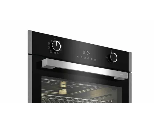 Духовой шкаф Grundig GEBM19300BMP черный/нержавеющая сталь