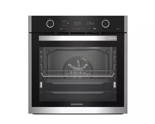 Духовой шкаф Grundig GEBM19400BMPHI нержавеющая сталь