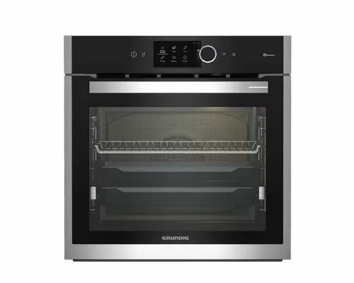 Духовой шкаф Grundig GEBM19600BCHI нержавеющая сталь/ черный