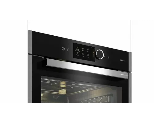 Духовой шкаф Grundig GEBM19600BCHI нержавеющая сталь/ черный