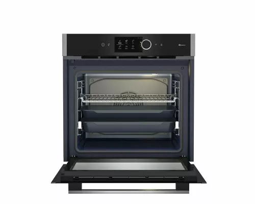 Духовой шкаф Grundig GEBM19600BCHI нержавеющая сталь/ черный