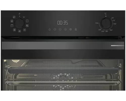 Духовой шкаф Grundig GEKM19300DX черная нержавеющая сталь