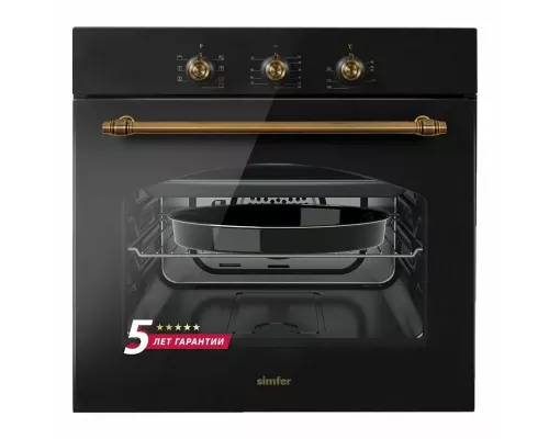 Духовой шкаф Simfer B6EL18017 чёрный