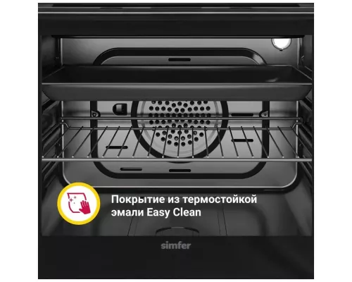 Духовой шкаф Simfer B6EL18017 чёрный