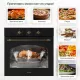 Духовой шкаф Simfer B6EL18017 чёрный