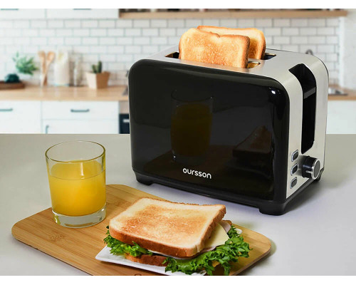 Тостер Oursson TS2120/BL черный