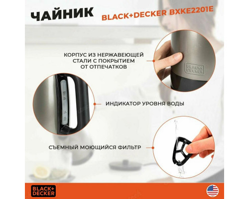 Чайник Black&Decker BXKE2201E
