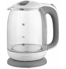Чайник ENERGY E-281 бело-серый