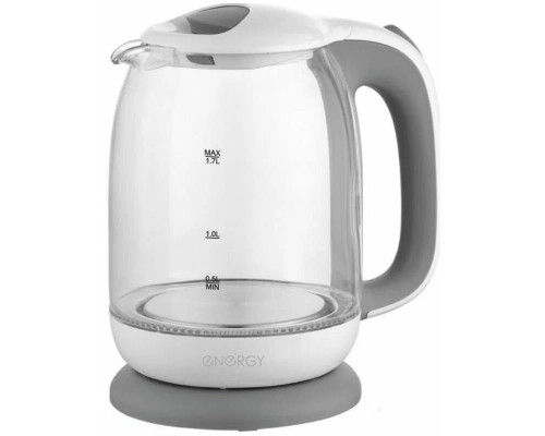 Чайник ENERGY E-281 бело-серый