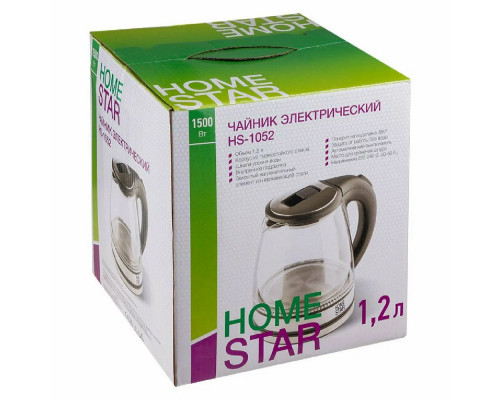 Чайник Homestar HS-1052 черный