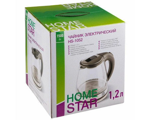 Чайник Homestar HS-1052 черный