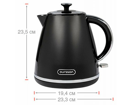 Чайник Oursson KE1718P/BL черный