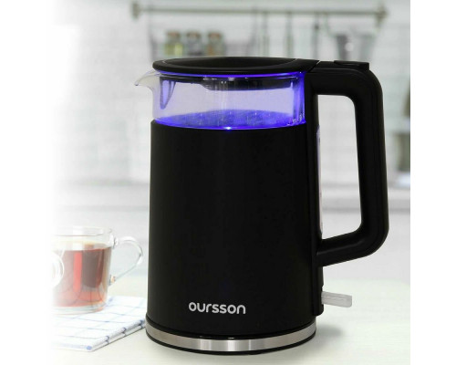 Чайник Oursson KE1732W/BL черный