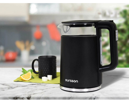 Чайник Oursson KE1733WD/BL черный