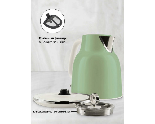 Чайник TESLER KT-1760 GREEN