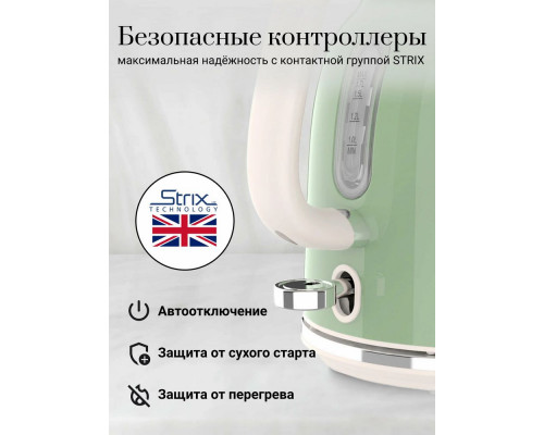 Чайник TESLER KT-1760 GREEN