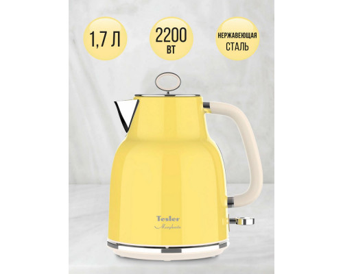 Чайник TESLER KT-1760 YELLOW