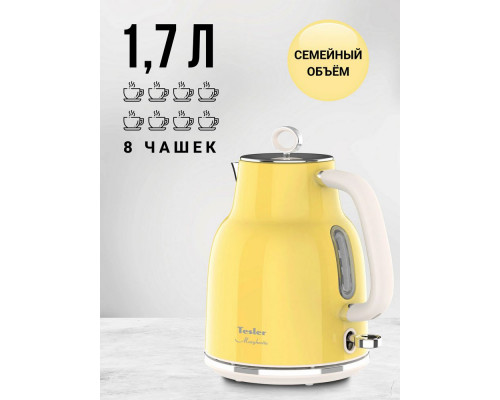Чайник TESLER KT-1760 YELLOW
