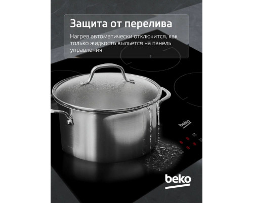 Варочная поверхность Beko HII 64400 TO черная