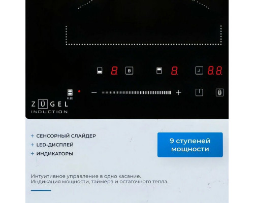 Варочная поверхность ZUGEL ZIH294B черная