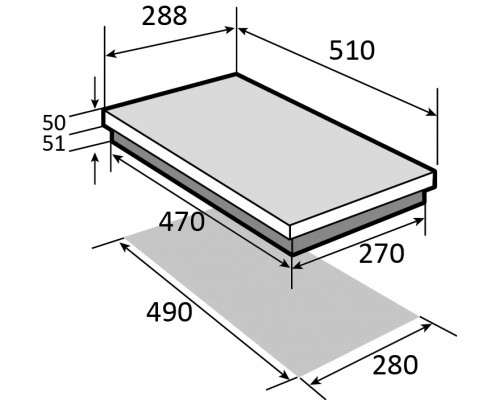 Варочная поверхность BRANDT BPG6210B