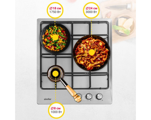 Варочная поверхность Simfer H45V30M411